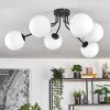 Gastor ceiling light, globe light white, 6-light sources