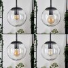 Gastor hanging light, globe light clear, 1-light source