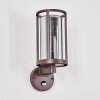 Martinha outdoor wall light rust-coloured, 1-light source, Motion sensor