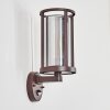 Martinha outdoor wall light rust-coloured, 1-light source, Motion sensor