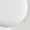 Gastor ceiling light, globe light white, 5-light sources