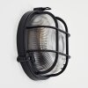 Godel outdoor wall light black, 1-light source