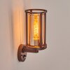 Martinha outdoor wall light rust-coloured, 1-light source, Motion sensor