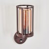 Martinha outdoor wall light rust-coloured, 1-light source, Motion sensor