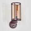 Martinha outdoor wall light rust-coloured, 1-light source, Motion sensor