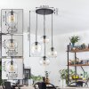 Soutinho hanging light, globe light clear, 4-light sources