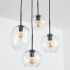 Soutinho hanging light, globe light clear, 4-light sources