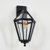 Falfosa outdoor wall light black, 1-light source