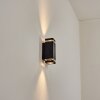 Travassos outdoor wall light, Up & Down Light black, 2-light sources