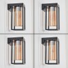 Lagarelhos outdoor light, outdoor wall light black, 1-light source