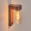 Encoberta outdoor light, outdoor wall light rust-coloured, 1-light source, Motion sensor