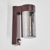 Encoberta outdoor light, outdoor wall light rust-coloured, 1-light source, Motion sensor