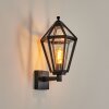 Falfosa outdoor wall light black, 1-light source