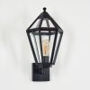 Falfosa outdoor wall light black, 1-light source