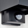 Almodofa outdoor wall light, Up & Down Light black, 1-light source, Motion sensor