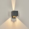 Almodofa outdoor wall light, Up & Down Light black, 1-light source, Motion sensor