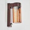 Encoberta outdoor light, outdoor wall light rust-coloured, 1-light source, Motion sensor