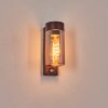 Encoberta outdoor light, outdoor wall light rust-coloured, 1-light source, Motion sensor