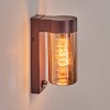 Encoberta outdoor light, outdoor wall light rust-coloured, 1-light source, Motion sensor