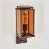 Cadafaes outdoor wall light rust-coloured, 1-light source, Motion sensor