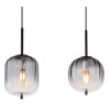 Globo lighting ATTILA hanging light black, 4-light sources