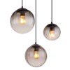 Globo lighting DALLERTA hanging light black, 6-light sources