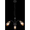 Globo lighting GERLY hanging light black, 3-light sources