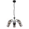 Globo lighting GERLY hanging light black, 5-light sources