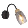 Globo lighting GERLY wall light black, 1-light source