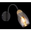 Globo lighting GERLY wall light black, 1-light source