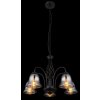 Globo lighting GONNY hanging light black, 5-light sources