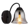 Globo lighting GONNY wall light black, 1-light source