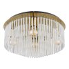 Globo lighting Gorley ceiling light gold, 5-light sources