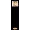 Globo lighting Gorley floor lamp gold, 1-light source