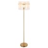 Globo lighting Gorley floor lamp gold, 1-light source