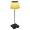 Globo lighting Gregoir table lamp LED black, 1-light source