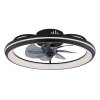 Globo lighting Celeste Ceiling fan light LED black, 1-light source, Remote control