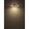 Globo lighting Alia Ceiling fan light LED black, 1-light source, Remote control