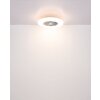 Globo lighting Alva Ceiling fan light LED white, 1-light source, Remote control, Colour changer