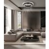 Globo lighting Kendall Ceiling fan light LED black, 1-light source, Remote control