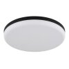 Globo lighting Matthew ceiling light LED black, 1-light source