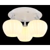 Globo lighting Maxy ceiling light chrome, white, 3-light sources