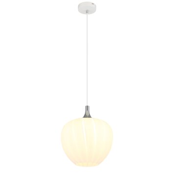 Globo lighting Maxy hanging light chrome, white, 1-light source