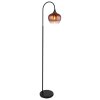 Globo lighting Maxy floor lamp chrome, black, 1-light source