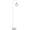 Globo lighting Maxy floor lamp chrome, white, 1-light source