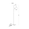 Globo lighting Maxy floor lamp chrome, white, 1-light source