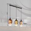 Globo lighting Lavus hanging light black, 3-light sources