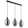 Globo lighting Lavus hanging light black, 3-light sources