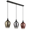 Globo lighting Lavus hanging light black, 3-light sources