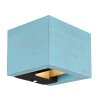 Globo lighting Alina wall light LED blue, black, 1-light source